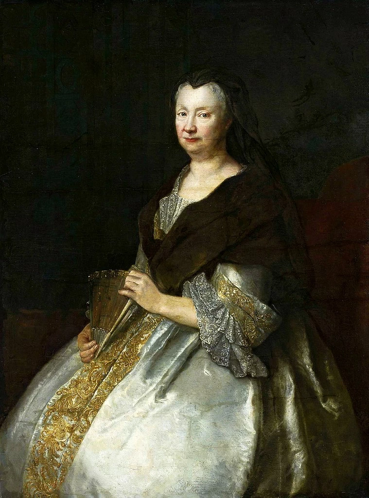 Ritratto di Sophia Hedwig von Tettau - Museo Nazionale di Varsavia